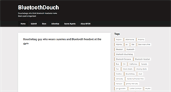 Desktop Screenshot of bluetoothdouchebag.com